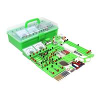 Kit De Laboratoire Électromagnétique Circuit Boîte D'expérimentation | D'électricité Physique Ensemble Complet D'équipement D'expérimentation Électrique For Étudiants, Appareil D'enseignement