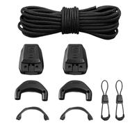 Kit de Lacet de Rechange pour Salomon Speedcross, Chaussures de Randonnée et Course, Système de Fermeture Rapide 140 cm Lacets Fins sans Nouage