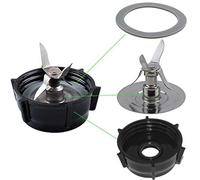 Kit de Lame 4 Pointes 4961 Compatible avec Les Mixeurs Oster Osterizer | Avec Base de Lame, Capuchon Inférieur et Joint d’Étanchéité, pour Réparation et Entretien du Bol de Mixeur