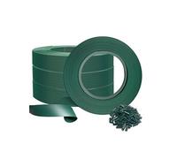 vounot® Kit de lamelles Occultantes PVC 300m x 4.7cm 600 Clips Brise Vue de Qualité Bandes de Protection pour Panneau Grillagé Clôtures Rigides Vert