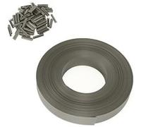 Kit De Lamelles Occultantes Pvc Gris Clair L.60 M Pour Panneau Grillagé Gris