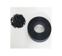 IDMarket – Kit de lamelles occultantes PVC grises L.60 M pour panneau grillagé