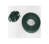 IDMarket – Kit de lamelles occultantes PVC vertes L.60 m pour panneau grillagé