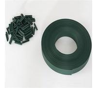 Kit de lamelles occultantes pvc vertes l.60 m pour panneau grillagé