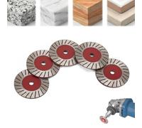 Kit de lames de scie diamantées 1,57 pouce pour la découpe de pierre et de carrelage - Mini-lames de précision pour usage professionnel, kit d'outils de découpe diamantés multifonctionnel (5pcs)