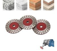 Kit de lames de scie diamantées 1,57 pouce pour la découpe de pierre et de carrelage - Mini-lames de précision pour usage professionnel, kit d'outils de découpe diamantés multifonctionnel (3pcs)