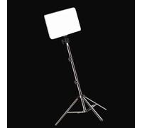 Kit de lampe de studio photo avec panneau lumineux LED et trépieds réglables pour diffusion en direct et prise de vue vidéo Équipement d'éclairage