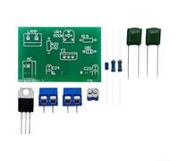 Kit de lampe de table à gradation pour projets compatibles Arduino - Circuit imprimé bidirectionnel à thyristor - Kits éducatifs scientifiques pour débutants pour apprendre la norme de soudage