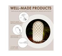 Kit de Lampe LED 10 Pièce 3 Couleurs Alimenté par USB 5V Lumière Chaude Réglable de 3000k à 6400k Lampe de Bureau D'Impression 3D