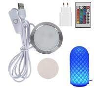 Kit de lampe LED pour imprimante 3D,pièce d'imprimante 3D,bande lumineuse LED,kit de modèle,veilleuse modèles de rechange pour accessoires d'impression 3D,lumière RVB