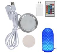 Kit de lampe LED pour imprimante 3D, pièce d'imprimante 3D, bande lumineuse LED, kit de modèle, veilleuse modèles de rechange pour accessoires d'impression 3D, lumière RVB