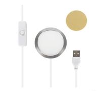 Kit de lampe LED RVB avec télécommande pour Bambu Lab 001 (X1C/P1P), lumière COB 4 W, USB 5 V, boîtier en aluminium, intensité variable pour imprimante 3D pour décoration