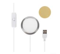 Kit de lampe LED RVB télécommandée pour imprimantes 3D Bambu Lab X1C et P1P - LED COB 4 W, boîtier en aluminium, lumière d'ambiance alimentée par USB 5 V avec variateur de couleur