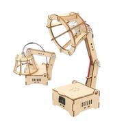 Kit de Lampe STEM Toys - Expérience Scientifique éducative en Bois, Lampe de Table à Construire, Jouet d'apprentissage Pratique en Circuit | Décor de Bureau créatif pour, garçons et Filles, pr