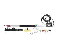 Kit de Lance d'extension pour Nettoyeur Haute Pression, 6,55 m, nettoie efficacement Les Coins pour Le Lavage à Haute Pression