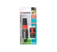 Kit de lance et raccord pour tuyau arrosage de 13 mm (1/2") et 15 mm (5/8”) Gardena