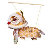 Kit de lanterne de Nouvel An, décoration de danse du lion, lanterne de Noël pour célébration , artisanat créatif pour fête, décoration du Nouvel An avec motif facile mon