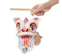 Kit de lanternes à faire soi-même pour le Nouvel An chinois, décoration de fête de danse du lion | Lanterne du Nouvel An chinois pratique | Pour fête école restaurant maison fête de famille salon