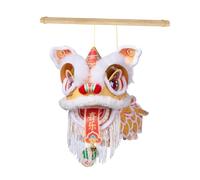 Kit de lanternes pour festival du printemps - Décoration de danse du lion du Nouvel An chinois | 31 x 24 x 18 cm 170 g Lanternes en polypropylène avec piles pour fête, défilé de vacances, restaurant
