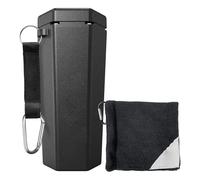 Kit De Lavage De Golf - Pochette De Poche En Néoprène, Épurateur De Balle Professionnel, Chiffon De Polissage De Douce, Outil D'entretien Manuel, Crochet Pour Accessoires | Meilleurs Cadeaux P