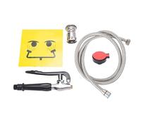 Kit de lavage des yeux pour robinet, station de lavage des yeux d'urgence à buse unique, kit de lavage des yeux portable pour laboratoire, site industriel, bureau, famille,