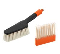 Kit de lavage PVC, kit de nettoyage, grande brosse, bâtonnets de savon, surface délicate