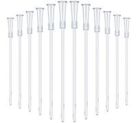 Kit De Lavement 30 Pièces En Pvc Blanc, Comprenant Un Tube De Rechange Pour Lavement, Un Tuyau Et Une Tubulure Non Toxiques Avec Extrémité Arrondie Et Flexible Pour Une Insertion En Douceur (Épaisseur