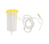 Kit de lavement au café, kit de lavement au café réutilisable professionnel en silicone pour le nettoyage du côlon, sac de lavement confortable pour le nettoyage du côlon