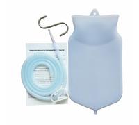 Kit de lavement pour le nettoyage intestinal - Kit de lavement de café réutilisable avec tuyau en silicone de 150 cm et 4 embouts de buse réutilisables
