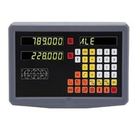 Kit de lecture numérique DRO 2/3 axes, règle de grille 5μm, échelle linéaire 0.005mm, encodeur linéaire 120~1020mm for outils de fraisage pour tour perceuse(2 axis dro set 5um)
