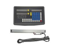 Kit de lecture numérique DRO à 2 axes avec 3 encodeurs à échelle linéaire de haute précision 0-1000mm for fraiseuses, tours et Machines de bricolage CNC