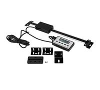Kit de lecture numérique LCD à échelle linéaire précise de 0 à 200 mm, échelle linéaire DRO télécommandée pour fraiseuses et tours, avec affichage arrière magnétique pour le