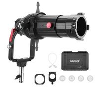 Kit de Lentille 26° Aputure Spotlight Mount II - Modificateur de Projection pour éclairages à Monture ProLock et Bowens, Compatible avec Storm 400x, 700x, Amaran Halo 200x, 300x,600x et Ray 360c,660c