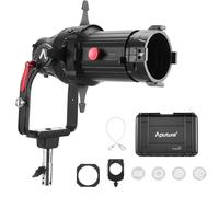 Kit de Lentille 36° Aputure Spotlight Mount II - Modificateur de Projection pour éclairages à Monture ProLock et Bowens, Compatible avec Storm 400x, 700x, Amaran Halo 200x, 300x,600x et Ray 360c,660c