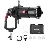Kit de Lentille 50° Aputure Spotlight Mount II - Modificateur de Projection pour éclairages à Monture ProLock et Bowens, Compatible avec Storm 400x, 700x, Amaran Halo 200x, 300x,600x et Ray 360c,660c