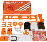 Kit de lentilles d'imagerie sténopé for banc optique, boîte d'expérimentation d'optique physique for l'enseignement des sciences et l'équipement éducatif