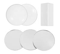 Kit de Lentilles Optiques en Verre 10mm, Convexe et Concave | Expérience Optique, Images Plus Nettes, Interchangeables, pour Télescopes et Jumelles, Observation Nature