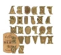 Kit De Lettres De Brûlage Du Bois - Tampons À Chaud Pour Outils | Outil De Brûlage Du Bois En Cuivre | Kit D'outils De Tampon À Chaud Pour Le Marquage Du Bois