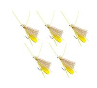 Kit de Leurres à Mouche pour Pêche Sportive, Appâts Imitation Criquet avec Crochets de Qualité - Ensemble Polyvalent pour Capturer Bar, Truite, Saumon | Équipement Réaliste et Résistant pour Pêche en