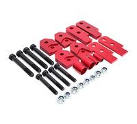 Kit de levage complet ATV outil de Support de levage robuste de 2 pouces avec écrou de tige de vis à manchon fixe pour Rhino 450 660 700 acier en aluminium rouge