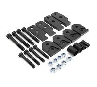 Kit de levage complet pour VTT de 5,1 cm pour Rhino 450 660 700 - Billet d'aluminium T6061 de qualité aéronautique - Augmente la garde au sol et la capacité hors route