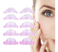 Kit de levage de cils | de permis de cils en silicone avec conception de coquilles - outil de levage de cils, tampons permanents pour cils