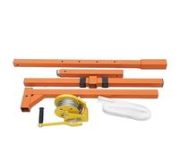 Kit de levage pour climatiseur de 150 kg, support de levage robuste et treuil manuel de 25 m pour installation/démontage en toute sécurité, solution complète pour les professionnels de la