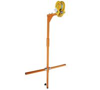 Kit de Levage pour climatiseurs Haute résistance : capacité de 150 kg, treuil Manuel de 20 m et Support Amovible pour Une Installation Facile de l'unité extérieure et des Solutions de Levage