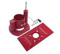Kit De Levage Table Routeur, Plaque D'insertion For Le Travail Du Bois, Ensemble Plaques Rabattables, Machine À Graver, Accessoire Découpage Centrage De PréCision(BLUE)