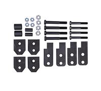 Kit de levage XTEVU, ensemble d'espaceurs de suspension, compatible avec Rhino 450 660 700, kit de levage arrière avant 2 pouces, espaceurs de levage en VTT en acier en carbone