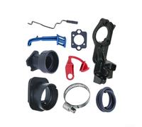 Kit de levier d'étranglement de collecteur de tronçonneuse compatible avec les modèles Hus 340 345 350 - Kit de réparation en plastique pour performance du moteur