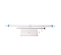 Kit de leviers expérimentaux en alliage d'aluminium ABS, ensemble de leviers éducatifs portables détachables pour cours de physique, école à domicile, laboratoire de sciences