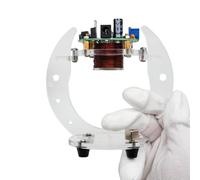 Kit de lévitation magnétique éducatif à Tirer, modèle électronique à Monter soi-même avec Aimant carré, Outil pédagogique de Physique avec lumières LED, pour Une décoration de Bureau Originale