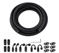 Kit De Ligne De Carburant AN10 20FT CPE Tressé Nylon Avec Raccord D'Extrémité